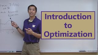 Introduction to Optimization [upl. by Ianthe]