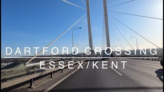 4K Dartford Crossing EssexKent UK Car Drive [upl. by Clarkin]