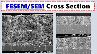 SEM Analysis  How To Find Cross Section [upl. by Nere258]