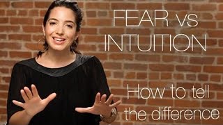 Fear vs Intuition How To Tell The Difference [upl. by Kosey]