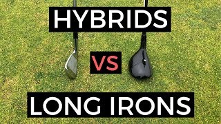 HYBRID SWING VS LONG IRON SWING [upl. by Drallim]