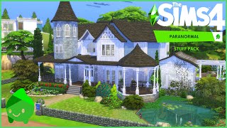 Paranormal Manor  The Sims 4  Paranormal Stuff [upl. by Eahsan695]