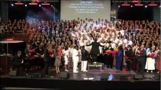 Total Praise  1500 singers  Stockholm Gospel Mass Choir [upl. by Eahsed]