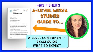 ALevel Media Studies  Component 1  what to Expect [upl. by Nhoj582]