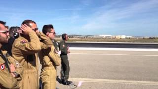 Rafale Marine training  simulation dappontage sur piste  Flottille 11F [upl. by Neliak]