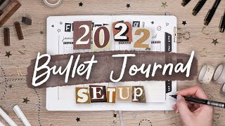 My 2022 Bullet Journal Setup [upl. by Kampmann522]