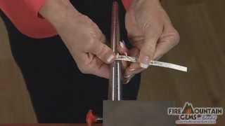 Sizing Rings on a Ring Mandrel [upl. by Aittam]