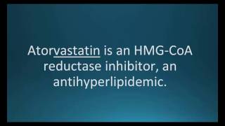 How to pronounce atorvastatin Lipitor Memorizing Pharmacology Flashcard [upl. by Llezniuq]