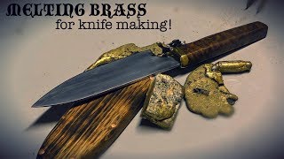 how to melt brass IT ACTUALLY WORKED [upl. by Ahseinet]