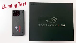 ASUS ROG PHONE 9 PRO UNBOXING amp ULTIMATE GAMING TEST [upl. by Woo226]