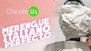 MERENGUE PERFECTO PARA DECORAR  Claudio Us [upl. by Nerehs426]