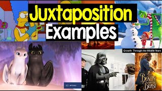 Juxtaposition examples from Movies and TV [upl. by Xanthe]