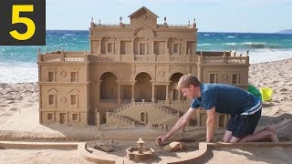 Top 5 Impressive Sand Castles [upl. by Adeuga]