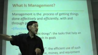 Principles of Management  Lecture 01 [upl. by Lourie]