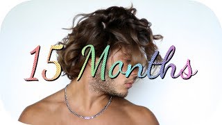 Hair Growth Time Lapse  1 Year amp 3 Months [upl. by Robyn158]