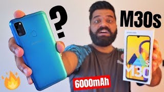 Samsung Galaxy M30s Unboxing amp First Look  The NEW Performer GoMonster🔥🔥🔥 [upl. by Korie]