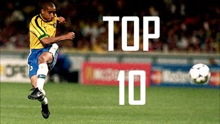 Roberto Carlos ● Top 10 Free Kicks [upl. by Anak67]