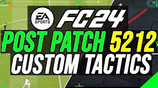 META 5212 POST PATCH CUSTOM TACTICS amp FORMATION GUIDE  EA FC 24 [upl. by Sidran]