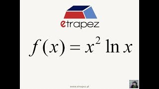 Monotoniczność i ekstrema funkcji  16 eTrapez [upl. by Gavette694]