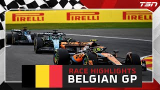 F1 RACE HIGHLIGHTS Belgian Grand Prix [upl. by Vasta840]