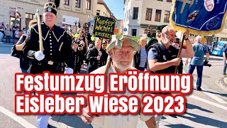 Festumzug Eisleber Wiese 2023 [upl. by Bacon]