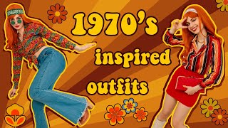 70s Inspired Vintage amp Retro Outfit Ideas  Lookbook [upl. by Thierry]