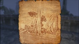 Deshaan Treasure Map II Location Elder Scrolls Online [upl. by Pani]