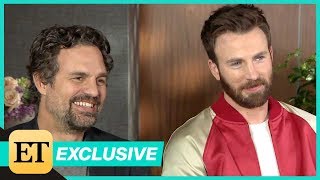 Avengers Endgame Mark Ruffalo and Chris Evans FULL INTERVIEW [upl. by Akered]