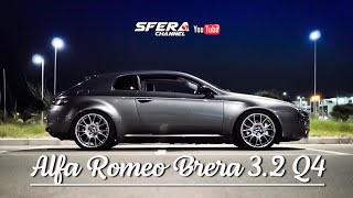 Unleashing the Alfa Romeo Brera 32 Q4 A Night of Beauty and Power 4K [upl. by Ddet585]