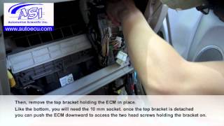 How to Replace ECM for Toyota RAV4Auto ECU [upl. by Arrekahs]