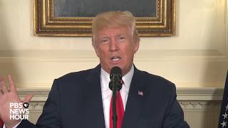 President Trump condemns Charlottesville violence [upl. by Ailliw]