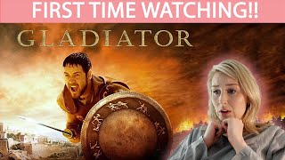 GLADIATOR 2000  MOVIE REACTION  FIRST TIME WATCHING [upl. by Sterling]