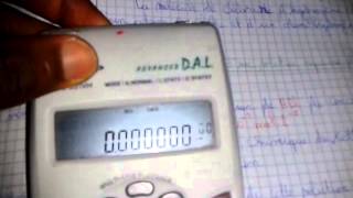 Comment mettre sa calculatrice en mode exposant [upl. by Gnaw]