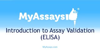 Introduction to Assay Validation ELISA [upl. by Mari]