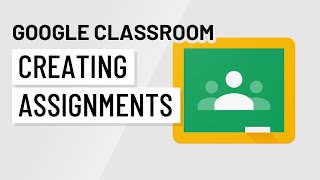 Google Classroom Creating Assignments [upl. by Ayek58]