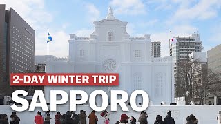 2 Day Sapporo Winter Trip Itinerary  japanguidecom [upl. by Malim743]