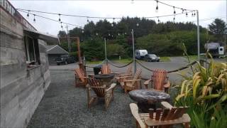 OCEANside RV Park BEACHFRONT resort Charleston Oregon [upl. by Osman]