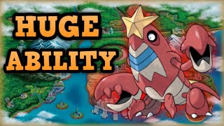 NEW ALPHA CRAWDAUNT INSANE ABILITY  PokeMMO [upl. by Kacy]