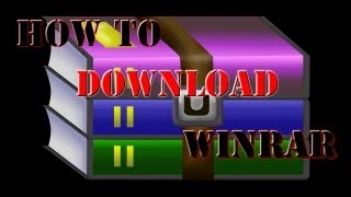 How To Download Winrar 32bit amp 64bit [upl. by Namrac91]