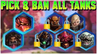 Ban amp Pick ALL TANKS  Grubby  HotS [upl. by Axia]