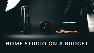 How to Build a HOME PHOTOGRAPHY STUDIO in a SMALL PLACE [upl. by Emogene144]