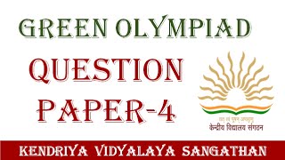 Green Olympiad 2023  Green Olympiad Question Paper 4 [upl. by Nylrehc]