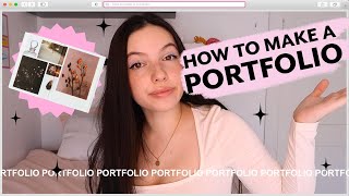 How To Put Together A Graphic Design Portfolio [upl. by Bilow]