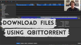 HOW TO DOWNLOAD FILES FROM TORRENTS USING QBITTORRENT  Tutorial [upl. by Atinwahs110]