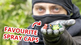 Graffiti CAPS Explained  Spray Caps that I use [upl. by Boarer]