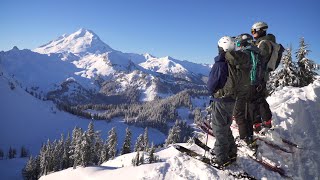 Three Days of Ski Touring in the Mt Baker Backcountry [upl. by Nennek]