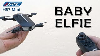 Baby Elfie  The Smallest Pocket Drone  JJRC H37 Mini Unboxing review Camera Flight tutorial [upl. by Pesek]