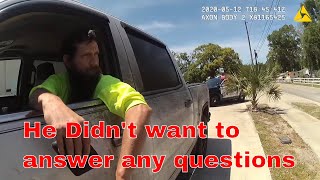 Gregory Howe Fleeing from Officer Mike Stacy Deland Police Department [upl. by Ellerd]