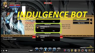 AQW INDULGENCE BOT l GRIMOIRE 38  SERVER PATCHED l [upl. by Rudy]