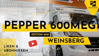 WEINSBERG Edition PEPPER 2021  CaraCompact 600 MEG Pep peppig …Pepper [upl. by Carrew421]